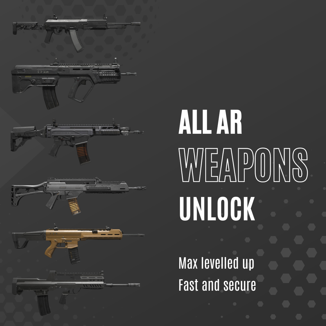 MW3 All Assault Rifles Unlock