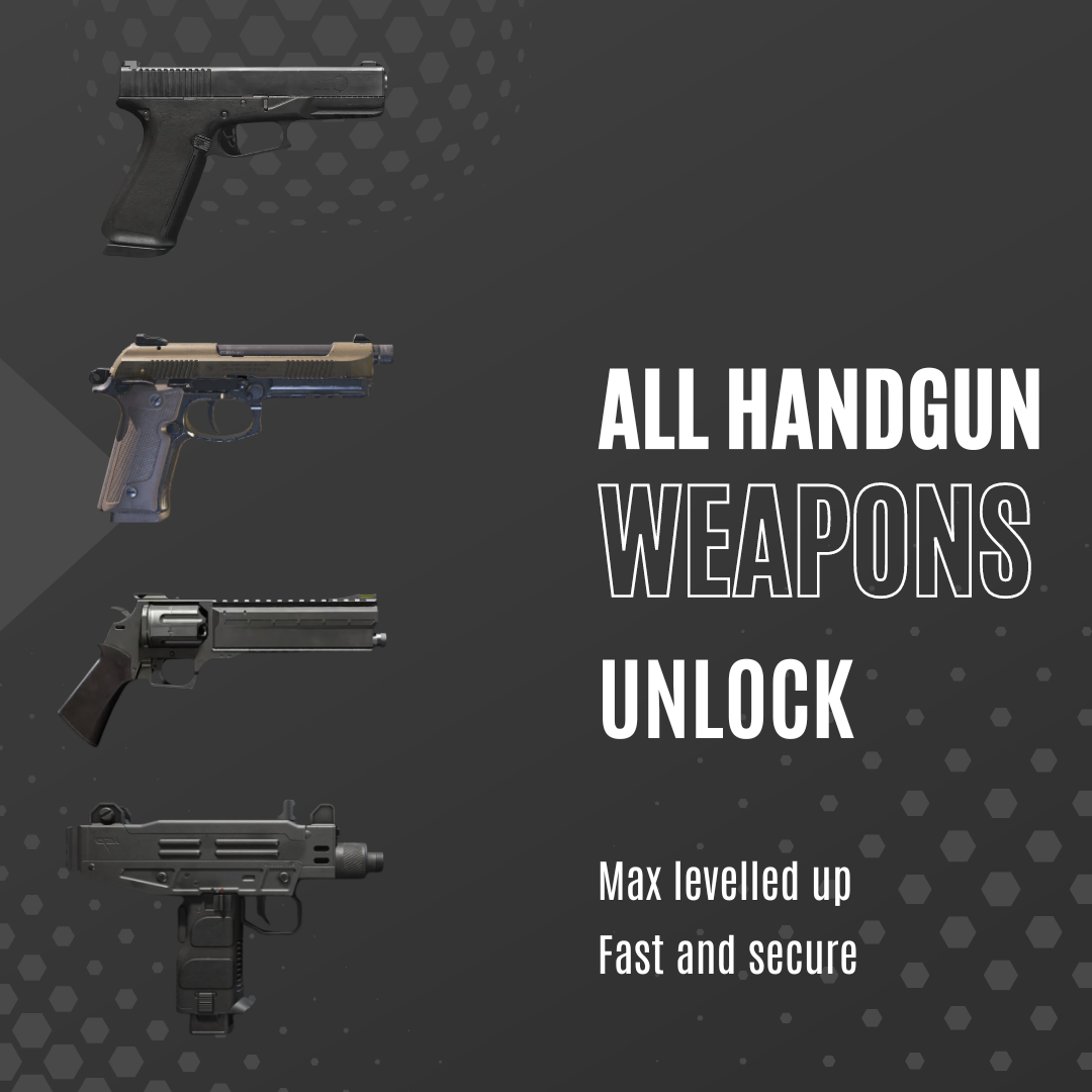 MW3 All Handguns Unlock