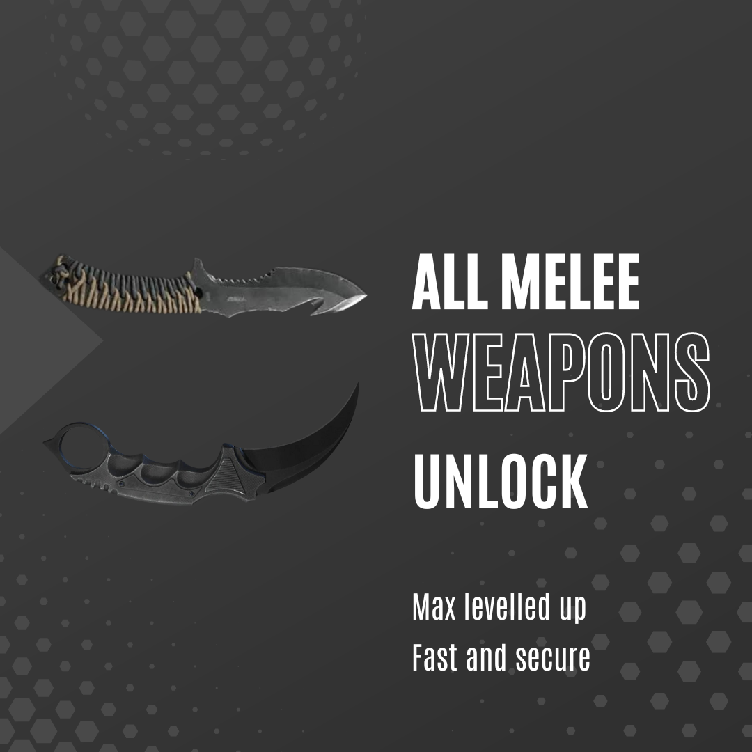 MW3 All Melee Weapons Unlock