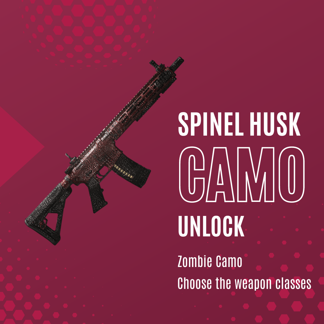 MW3 Spinel Husk Zombie Camo Unlock - Choose The Weapon Classes